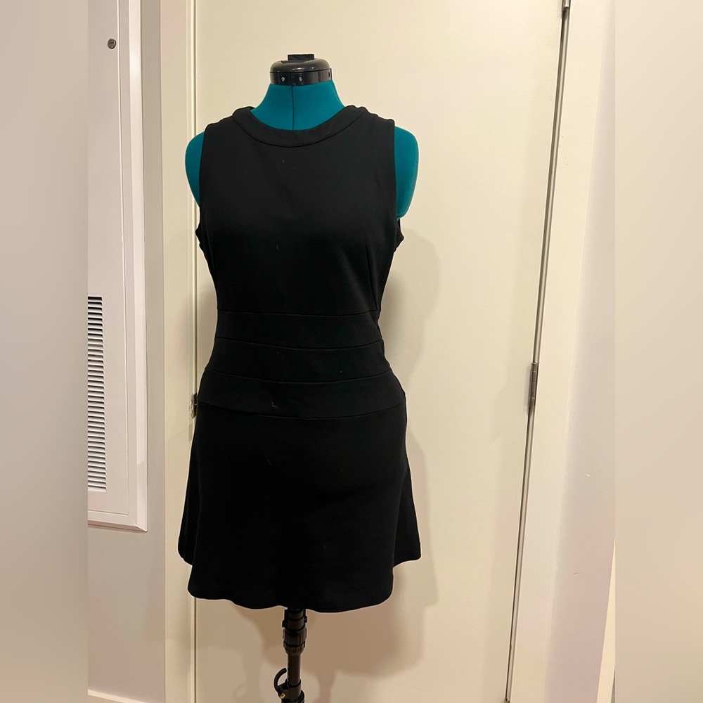 Zara Black Jersey Dress